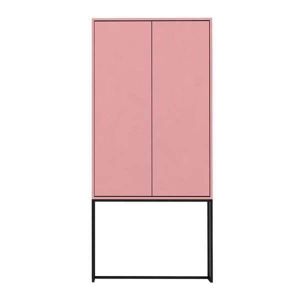 Rózsaszín szekrény 75x164,5 cm Lennon – Really Nice Things