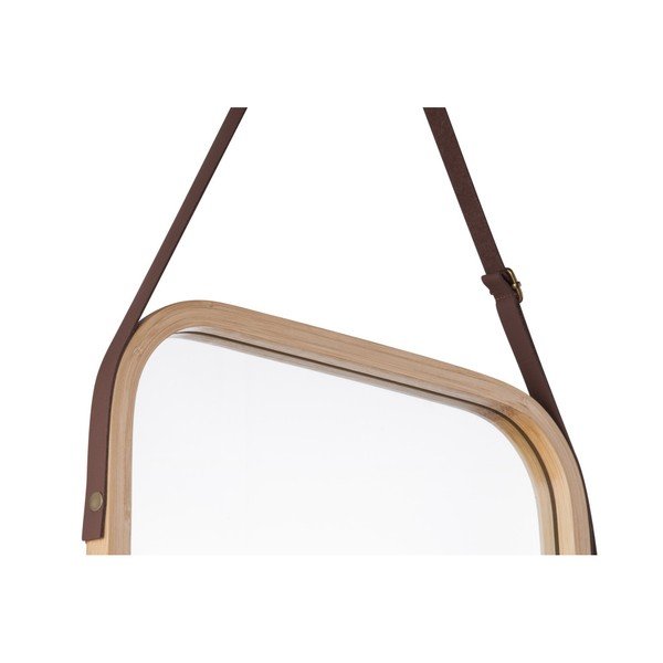 Idylic falitükör bambusz kerettel, hossz 40,5 cm - PT LIVING-image-1