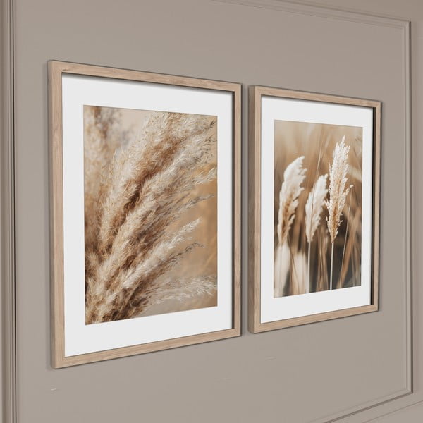 Kép szett 2 db-os 30x40 cm Selloana – Styler-image-2