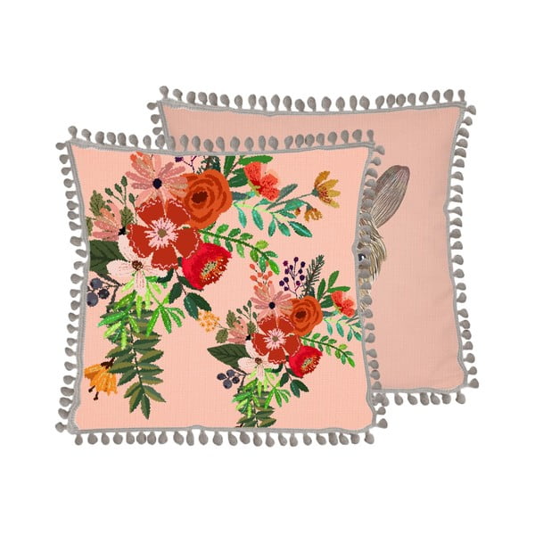 Llama lenvászon díszpárna, 45 x 45 cm - Little Nice Things-image-1