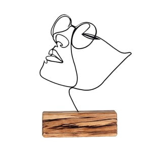 Fém szobor Girl – Mioli Decor
