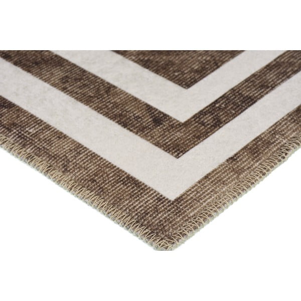 Barna mosható szőnyeg 180x120 cm - Vitaus-image-2