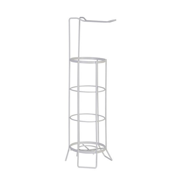 Fehér rozsdamentes acél WC-papír tartó állvány Linnea – Premier Housewares-image-1