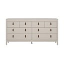 Szürkésbézs komód 159x80x38 cm Madrid – Tvilum