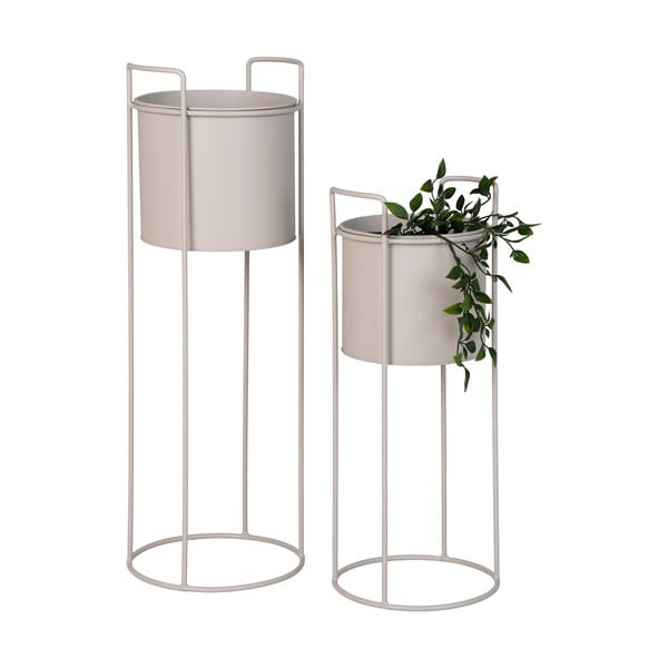 Fém kaspó szett 2 db-os ø 21,5 cm Rabo – House Nordic-image-4