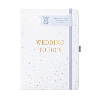 To Do fehér esküvői jegyzettömb - Busy B