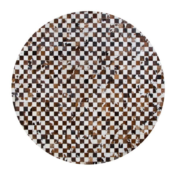 Normand állatbőr szőnyeg, ⌀ 100 cm - Pipsa