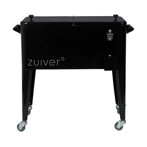 Cooler Be Cool fekete gurulós italhűtő szekrény - Zuiver