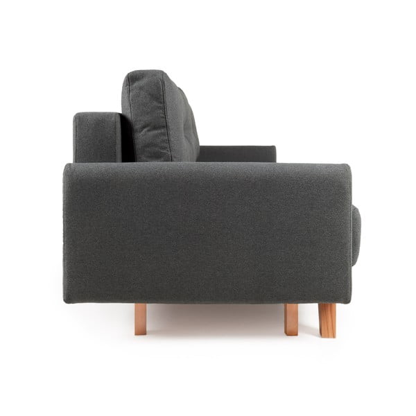 Sötétszürke kinyitható kanapé Pop - Bonami Selection-image-3