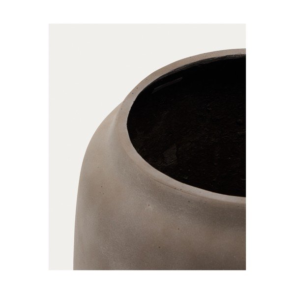 Beton kaspó ø 53 cm Lira – Kave Home-image-2