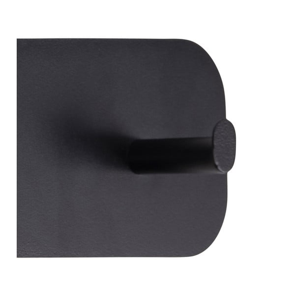 Selje fekete fém fali fogas - Actona-image-3