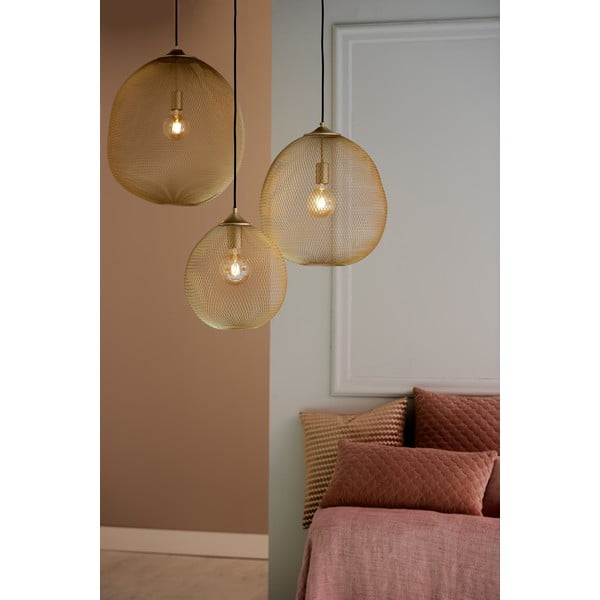 Aranyszínű mennyezeti lámpa ø 30 cm Moroc – Light & Living-image-1