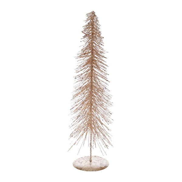 Arbol bézsarany színű fa alakú fém dekoráció, magasság 40 cm - Ewax