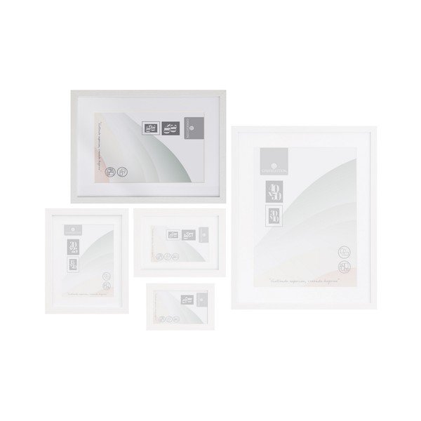 Fehér fali képkeret 32x42 cm Sencillo – Casa Selección-image-1