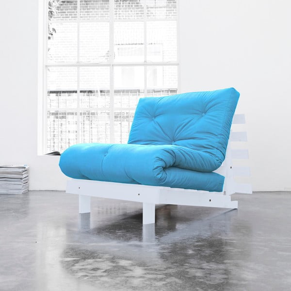Roots White/Horizon Blue állítható fotel - Karup