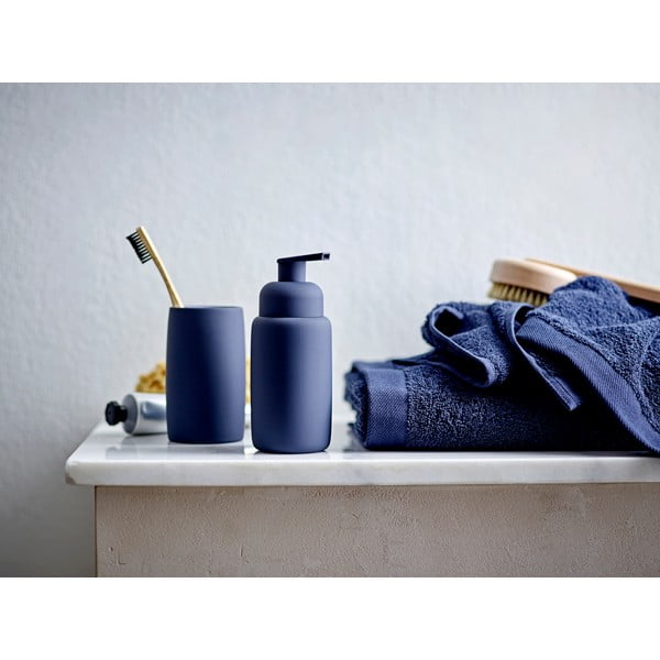 Sötétkék frottír pamut törölköző 40x60 cm Comfort – Södahl-image-1