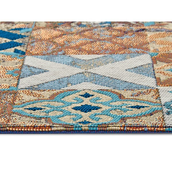 Kék futószőnyeg 75x150 cm Cappuccino Mosaik – Hanse Home-image-2