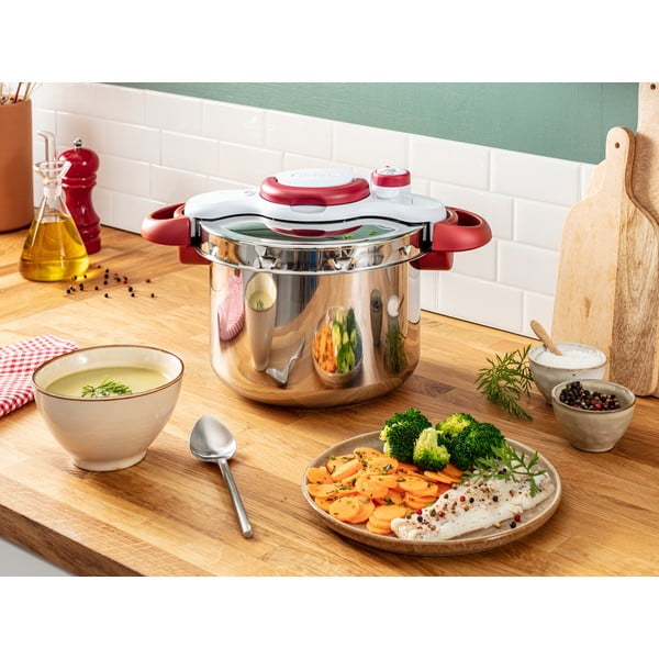 Rozsdamentes acél kukta 6 l Clipso Minut Perfect – Tefal-image-1