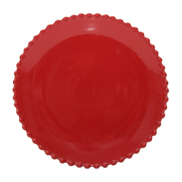 Pearl rubinvörös agyagkerámia desszertes tányér, ⌀ 22 cm - Costa Nova