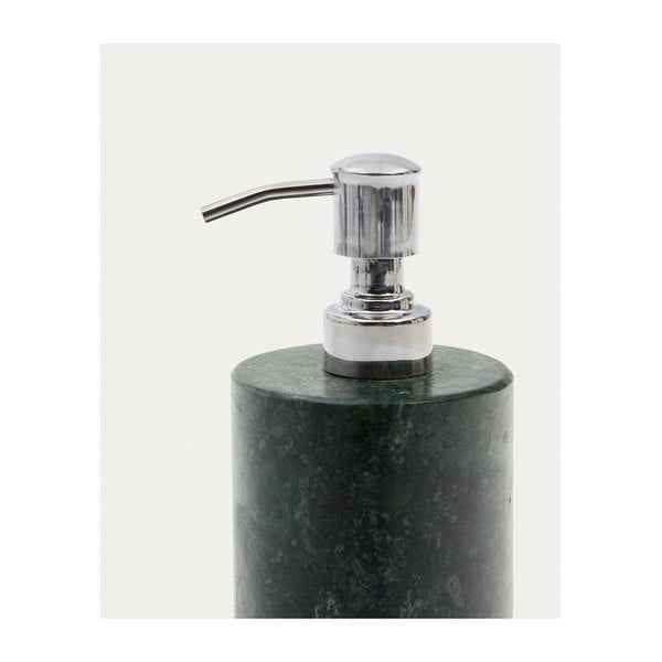 Sötétzöld márvány szappanadagoló 200 ml Elenei – Kave Home-image-4