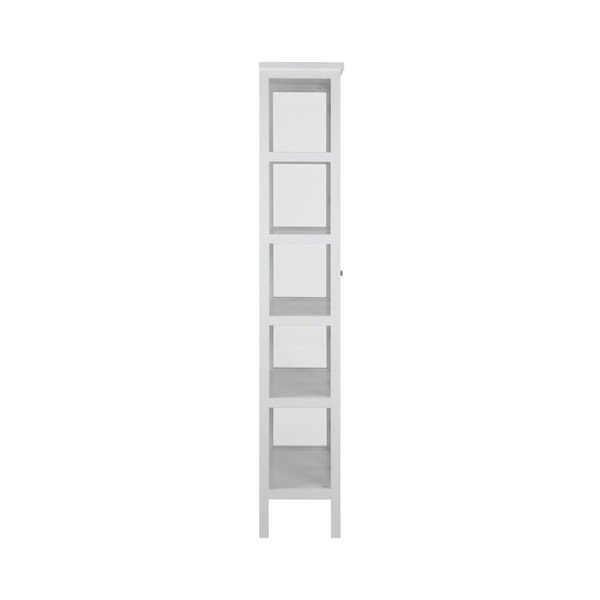 Eton fehér vitrin, magasság 210 cm - Actona-image-3