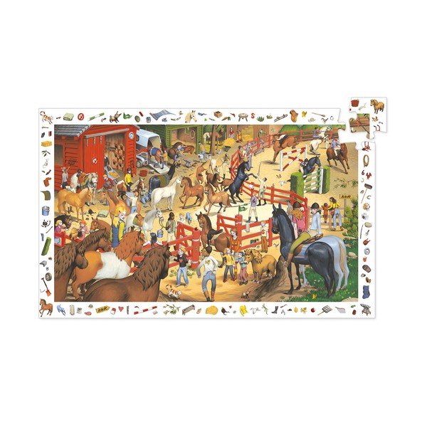 Lovak kirakós gyerekeknek - Djeco-image-3