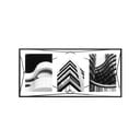 Fekete fém álló-fali képkeret 48x23 cm Prisma – Umbra