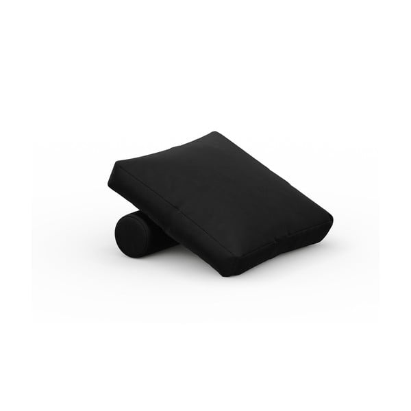 Fekete bársony párna moduláris kanapéhoz Rome Velvet - Cosmopolitan Design
