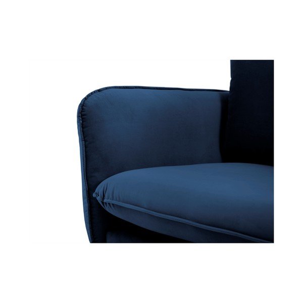 Vienna kék bársony fotel - Cosmopolitan Design-image-3