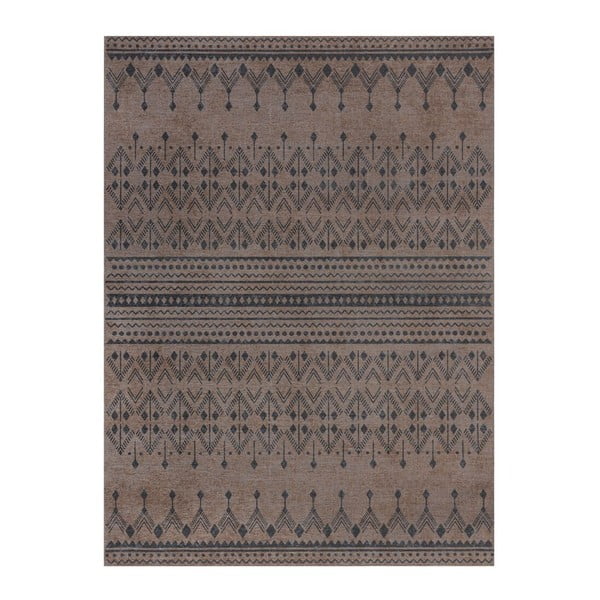 Barna mosható szőnyeg 170x240 cm MATCH NIKO JUTE LOOK – Flair Rugs
