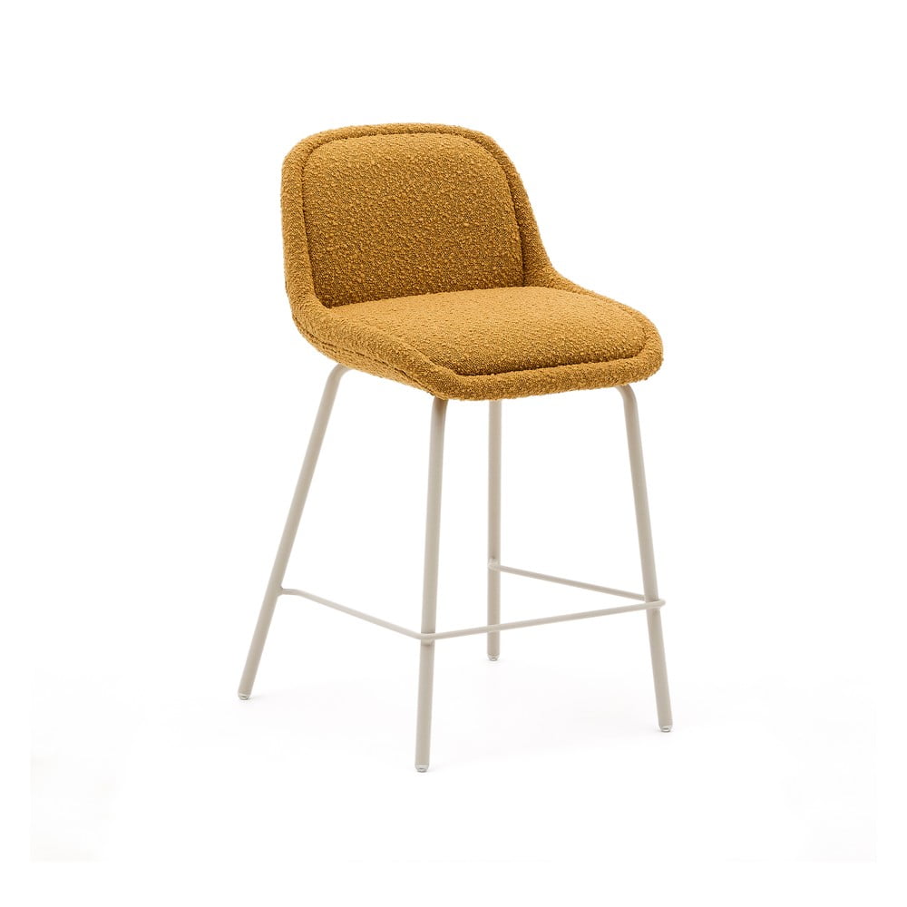 Mustársárga bárszék (ülésmagasság 65 cm) Aimin Kave Home