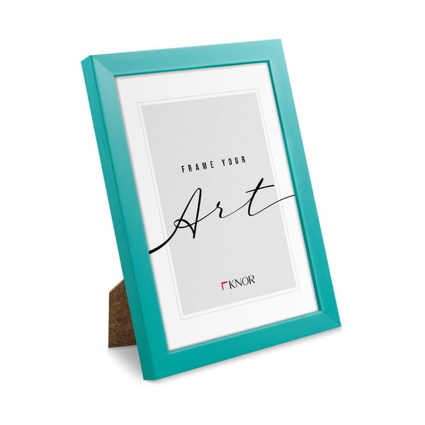 Türkiz fali képkeret 32x42 cm – knor