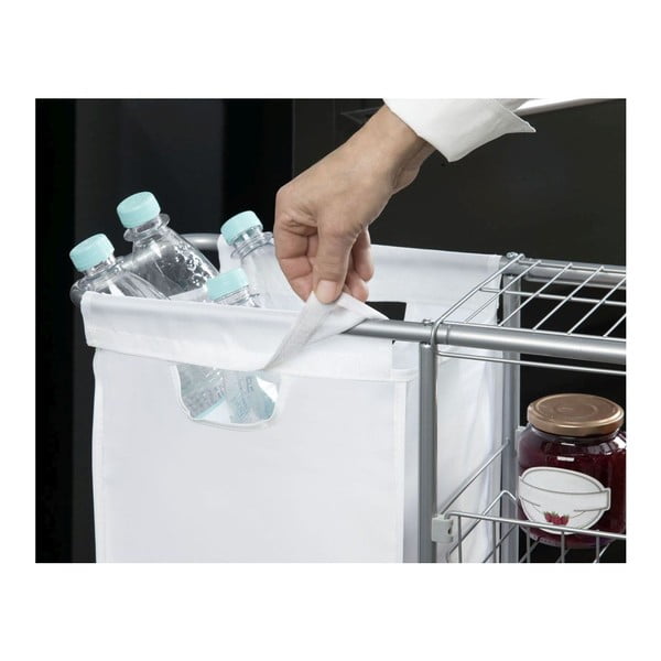 Slim univerzális gurulós polc kosárral, 28 l - Wenko-image-4
