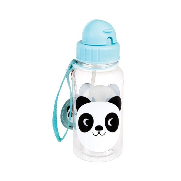 Világoskék tritán gyerek ivópalack 500 ml Miko the Panda – Rex London