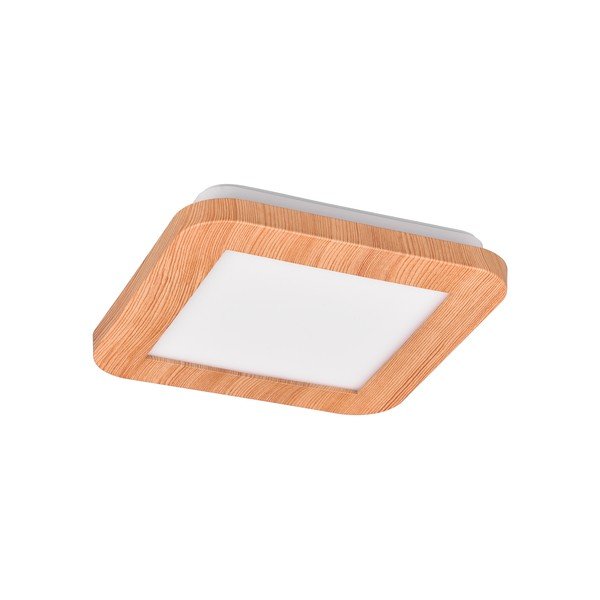 Natúr színű LED mennyezeti lámpa 17x17 cm Camillus – Reality