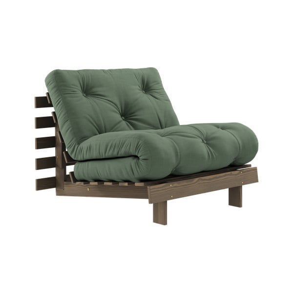 Zöld fotel Roots – Karup Design