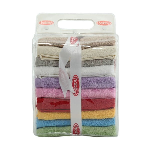 Foutastic 10 db-os törölköző szett, 30 x 50 cm-image-1