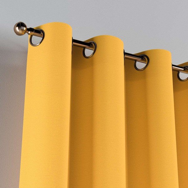 Sárga függöny 260x130 cm Happiness - Yellow Tipi-image-3