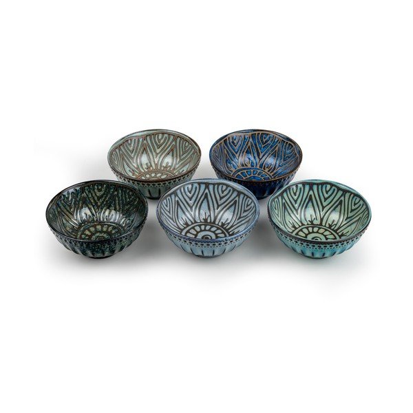 Porcelán szervírozó tálka szett 5 db-os 150 ml Jara – Bredemeijer