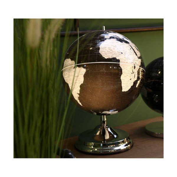 Globe Silver földgömb alakú asztali lámpa, ø 25 cm - Mauro Ferretti-image-1
