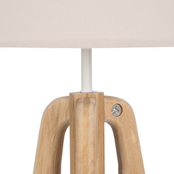 Krémszínű asztali lámpa textil búrával (magasság 67 cm) – Ixia-image-3