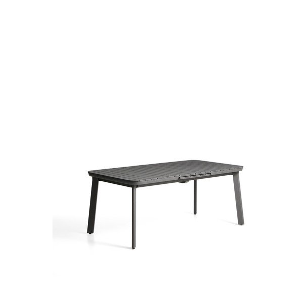 Fém kerti étkezőasztal 100x185 cm Izola – Kave Home