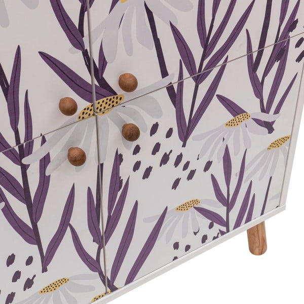 Fehér szekrény 95x111 cm Multilux – Kalune Design-image-1