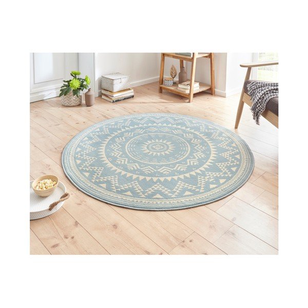 Celebration világoszöld szőnyeg, ⌀ 140 cm - Hanse Home-image-3