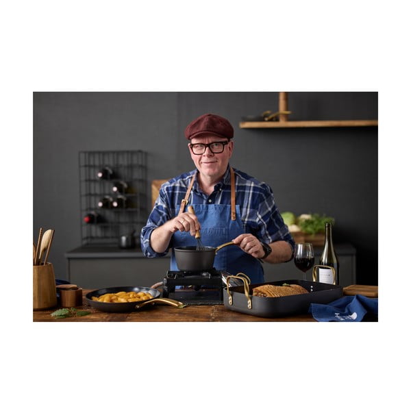 Alumínium serpenyő tapadásmentes felülettel ø 28 cm – Holm-image-3