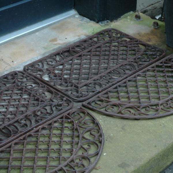 Picnic öntöttvas lábtörlő, szélesség 67,5 cm - Esschert Design-image-1