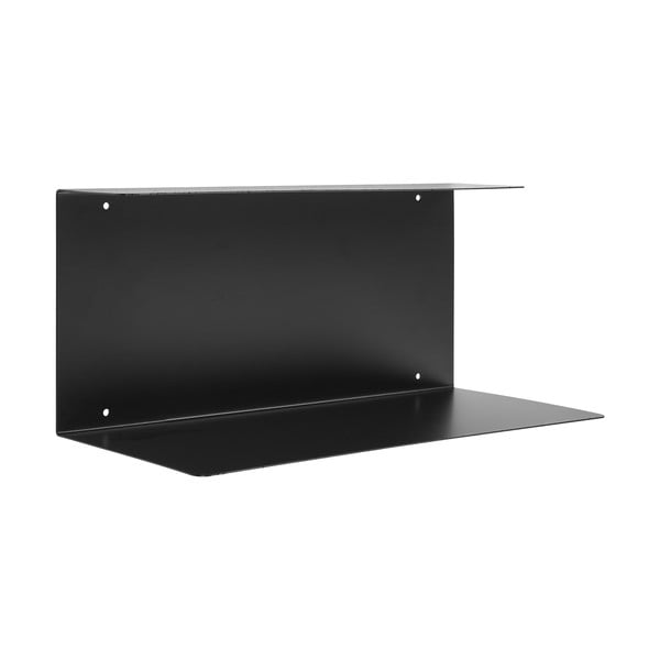 Fekete többszintes fém fali polc 18 cm Lille – House Nordic-image-2