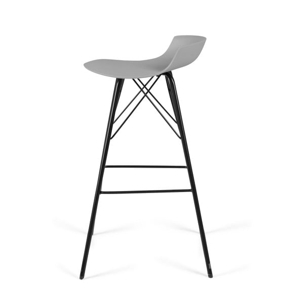 Szürke bárszék szett 2 db-os (ülésmagasság 71 cm) Tori – Tenzo-image-3