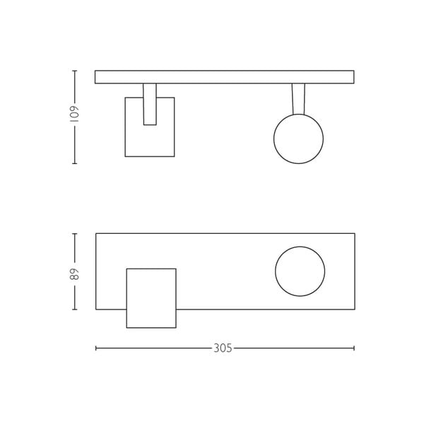 Okos spotlámpa GU10, 4 W Runner – Philips Hue-image-3