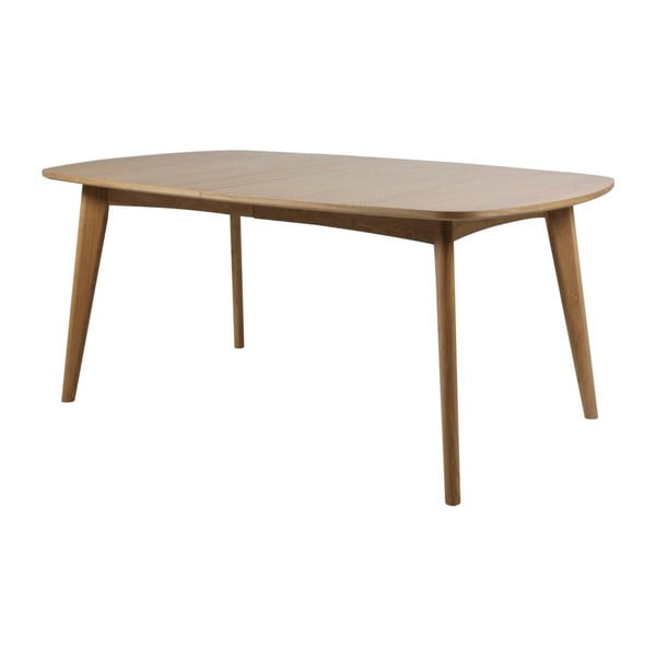 Marte bővíthető étkezőasztal tölgyfa dekorral, 180 x 102 cm - Actona-image-2